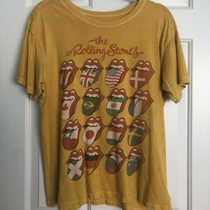 The Rolling Stones concert t-shirt